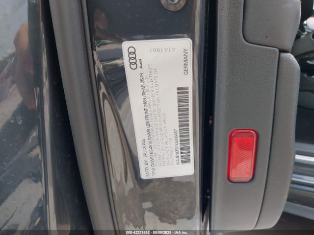 WAUENCF51KA008467 Audi A5 45 Premium
