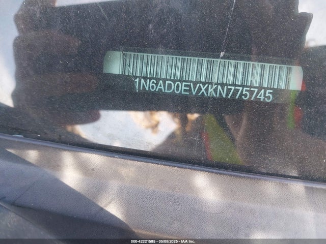 1N6AD0EVXKN775745 Nissan Frontier Sv
