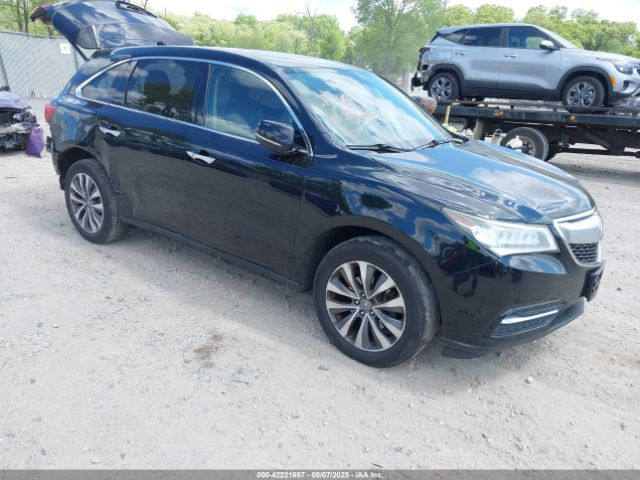 2014 ACURA MDX 5FRYD4H45EB014747 Photo 0