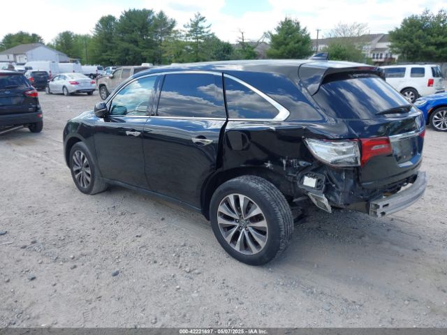 2014 ACURA MDX 5FRYD4H45EB014747 Photo 2