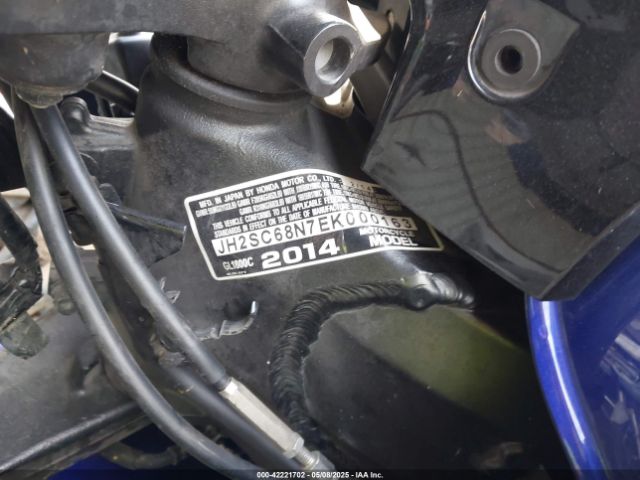 2014 HONDA GL1800 JH2SC68N7EK000163 Photo 9