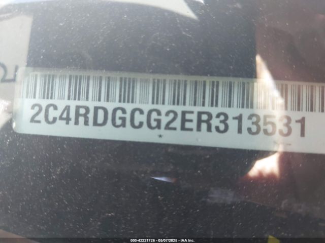 2C4RDGCG2ER313531 Dodge Grand Caravan Sxt