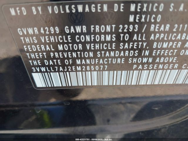 3VWLL7AJ2EM285077 Volkswagen Jetta 2.0l Tdi