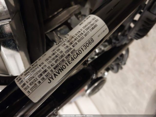2012 YAMAHA XVS950 JYAVN01E4CA013068 Photo 9