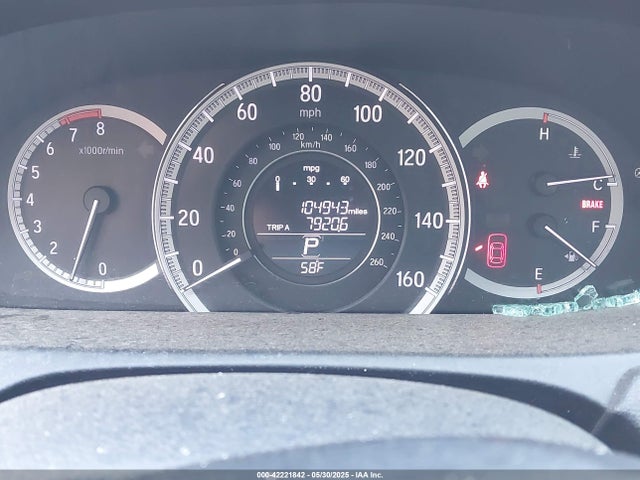 1HGCR3F87HA001008 Honda Accord Ex-l V6