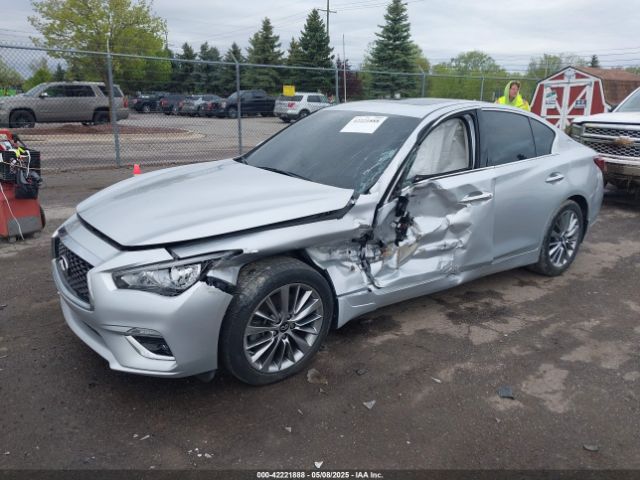 2018 INFINITI Q50 JN1EV7AR0JM439063 Photo 1