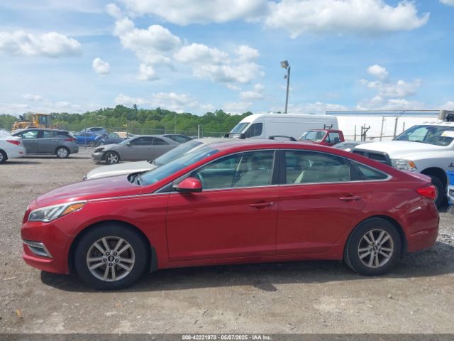 5NPE24AF5FH220613 Hyundai SONATA SE