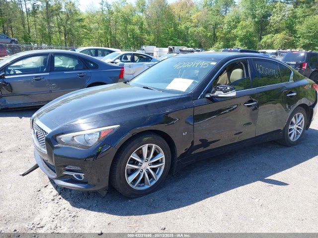2015 Infiniti Q50 Premium მანქანა იყიდება აუქციონზე, vin: JN1BV7AR1FM414439, აუქციონის ნომერი: 42221995