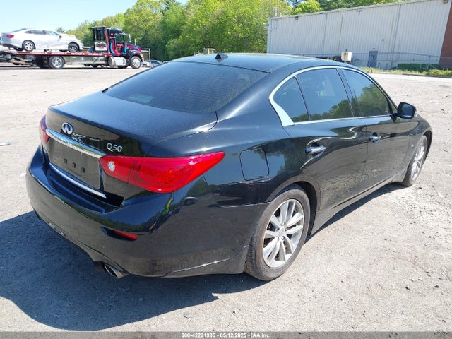 2015 Infiniti Q50 Premium მანქანა იყიდება აუქციონზე, vin: JN1BV7AR1FM414439, აუქციონის ნომერი: 42221995