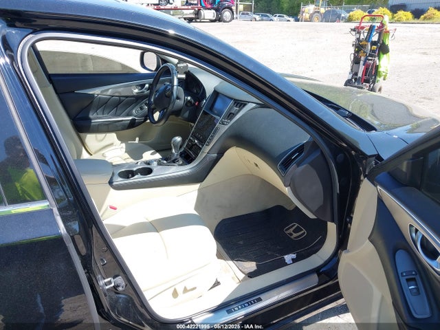 2015 Infiniti Q50 Premium მანქანა იყიდება აუქციონზე, vin: JN1BV7AR1FM414439, აუქციონის ნომერი: 42221995