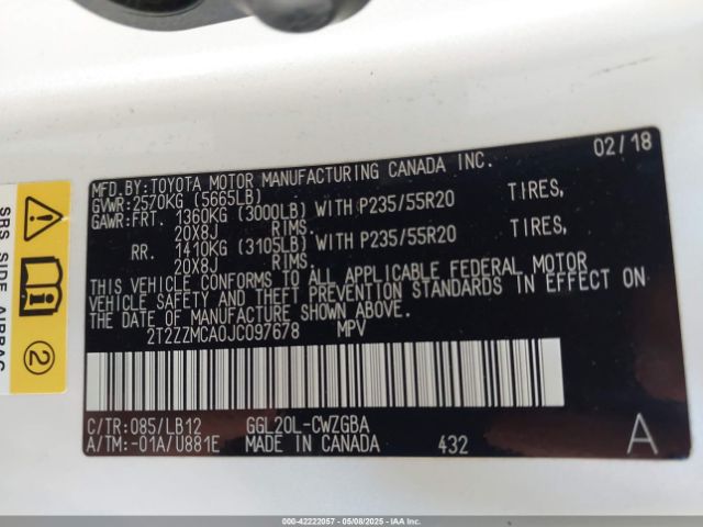 2018 LEXUS RX 350 2T2ZZMCA0JC097678 Photo 8