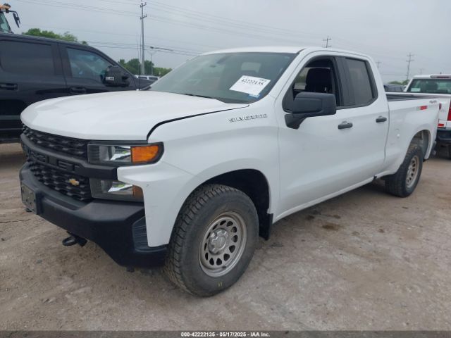 1GCRYAEF4MZ211142 Chevrolet Silverado 1500 4wd Double Cab Standard Bed Wt