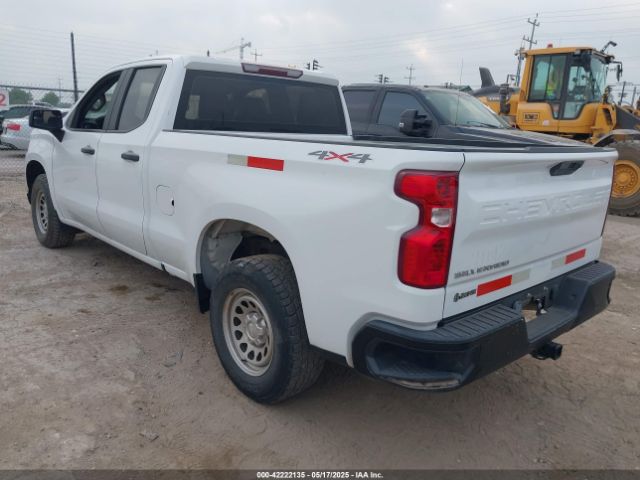1GCRYAEF4MZ211142 Chevrolet Silverado 1500 4wd Double Cab Standard Bed Wt