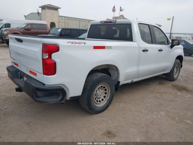 1GCRYAEF4MZ211142 Chevrolet Silverado 1500 4wd Double Cab Standard Bed Wt