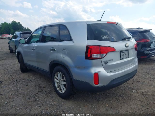 5XYKT3A69FG626265 KIA SORENTO LX