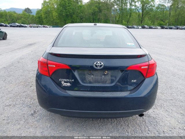 2T1BURHE5JC026134 Toyota COROLLA SE