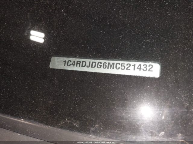 2021 DODGE DURANGO 1C4RDJDG6MC521432 Photo 8