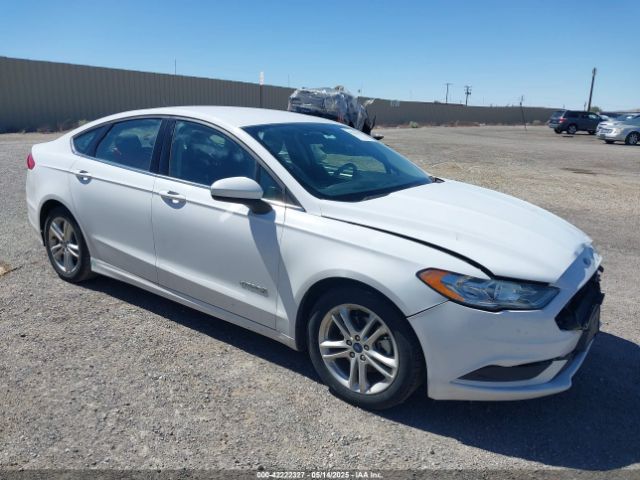 2018 FORD FUSION HYBRID 3FA6P0UU6JR204439