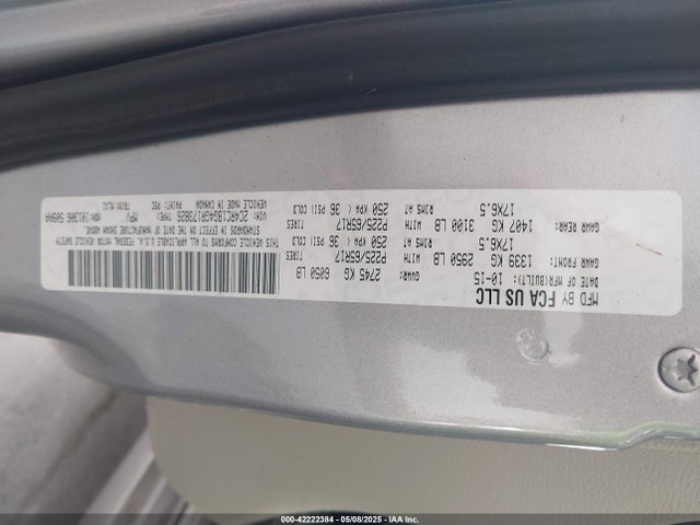 2C4RC1BG4GR173826 Chrysler Town & Country Touring