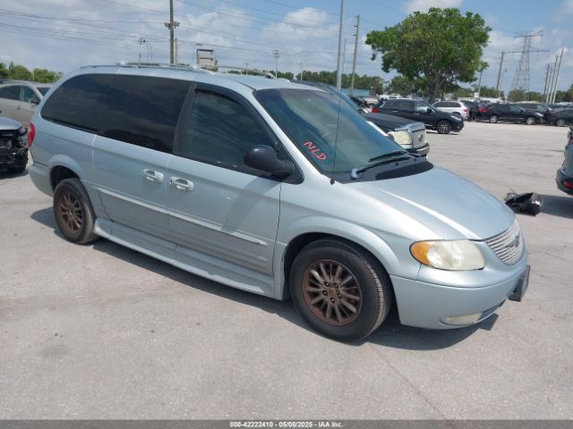 Продажа на аукционе авто 2002 Chrysler Town & Country Limited, vin: 2C8GP64L52R609030, номер лота: 42222410