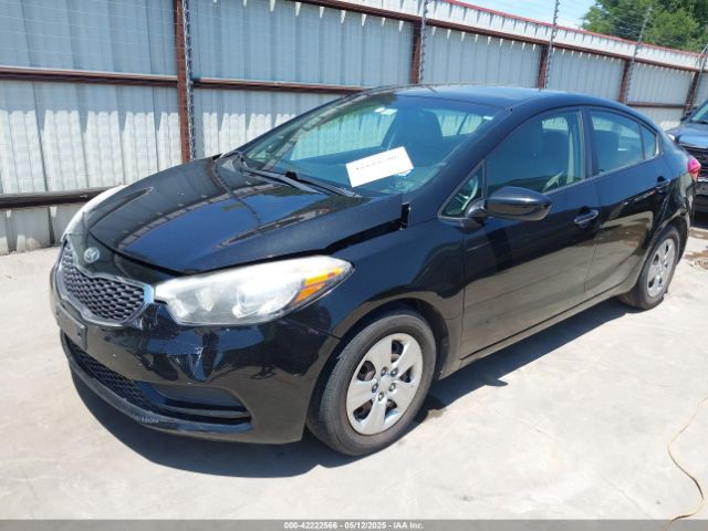 KNAFK4A63F5371323 KIA FORTE LX