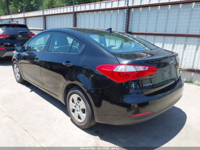 KNAFK4A63F5371323 KIA FORTE LX