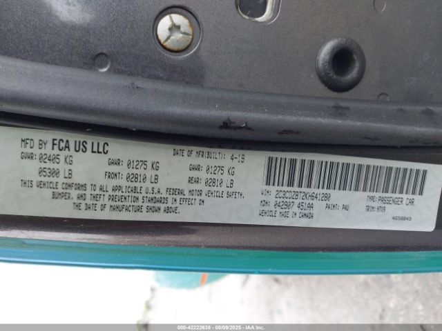 2019 DODGE CHALLENGER 2C3CDZBT2KH641280 Photo 8
