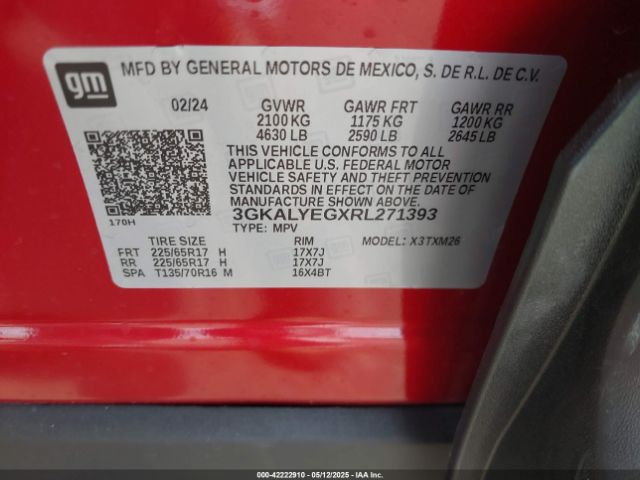 2024 GMC TERRAIN 3GKALYEGXRL271393 Photo 8