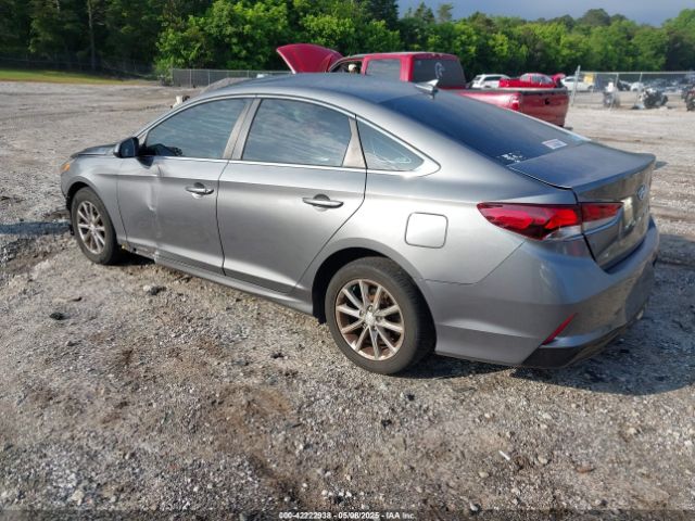 2018 HYUNDAI SONATA 5NPE24AFXJH690595 Photo 2