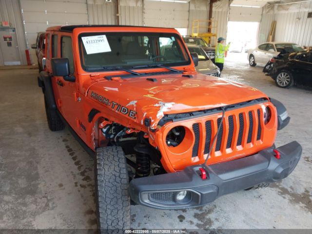 1C4HJXDG7PW676453 Jeep Wrangler 4-door High Tide 4x4