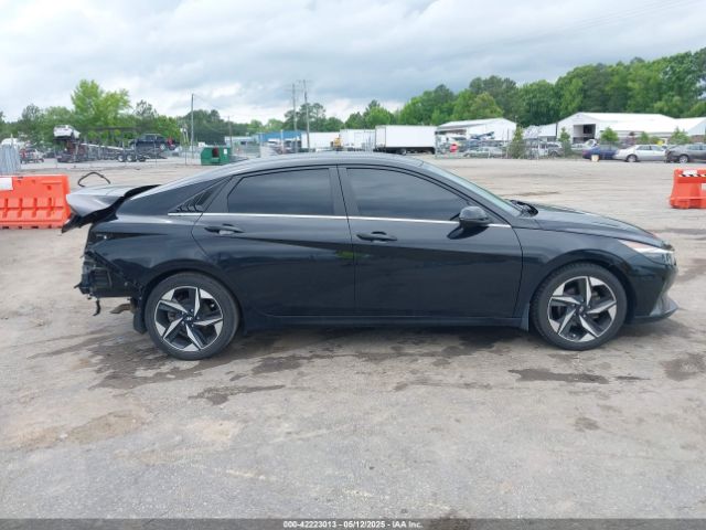 KMHLP4AG2MU072291 Hyundai Elantra Limited