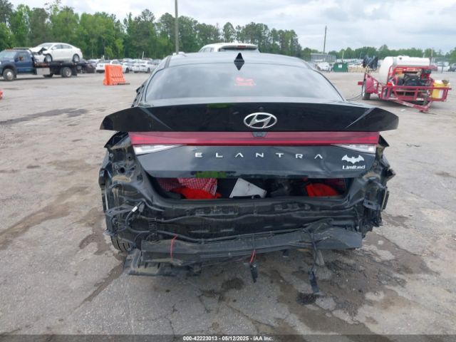 KMHLP4AG2MU072291 Hyundai Elantra Limited