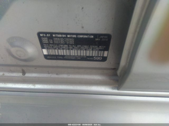 2016 MITSUBISHI LANCER JA32U2FU7GU012148 Photo 8