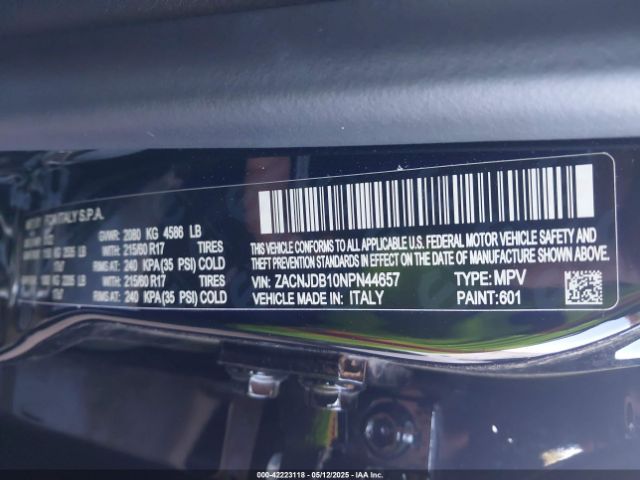 2022 JEEP RENEGADE ZACNJDB10NPN44657 Photo 8