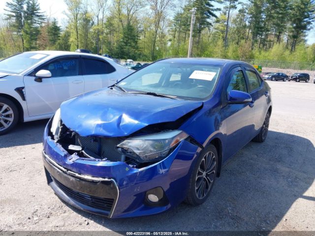 2T1BURHE5FC458942 Toyota Corolla S Plus
