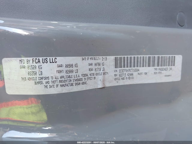 2019 FIAT 500 3C3CFFKH7KT716504 Photo 8