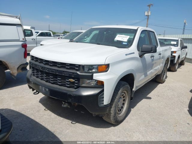 1GCRYAEF9MZ211203 Chevrolet Silverado 1500 4wd Double Cab Standard Bed Wt