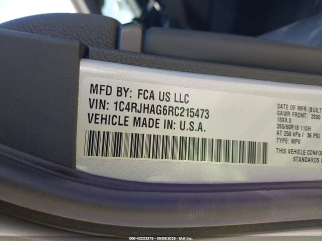1C4RJHAG6RC215473 Jeep 2024