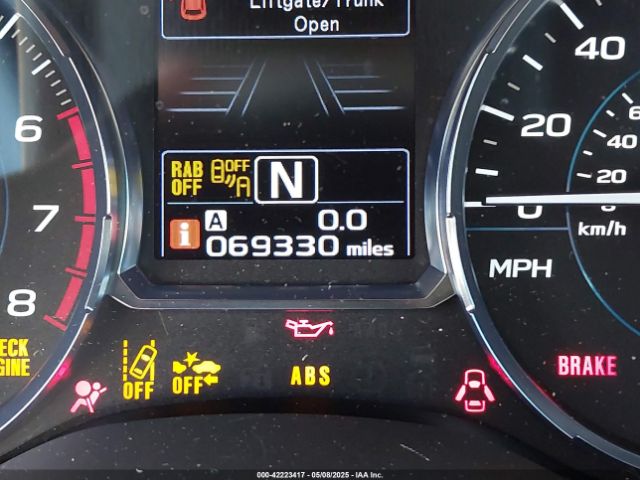 JF2SJAWC1HH525905 Subaru Forester 2.5i Touring