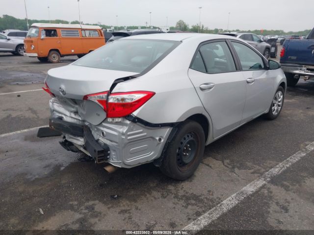 2T1BURHE1GC586368 Toyota COROLLA LE