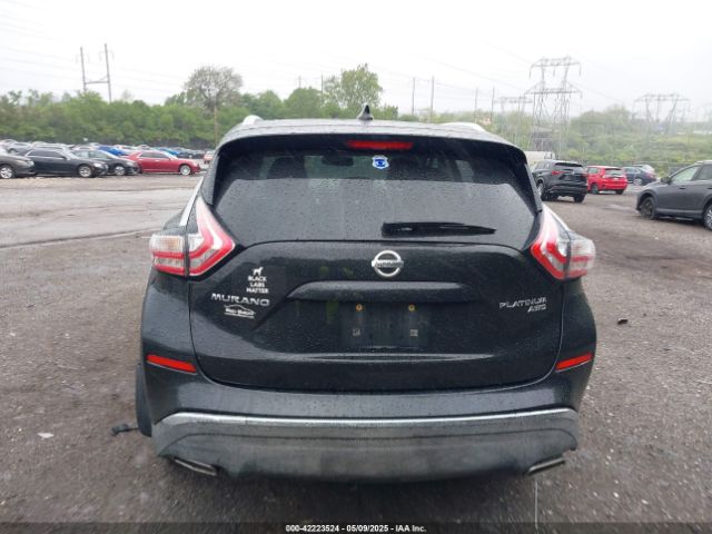 5N1AZ2MH6JN167436 Nissan Murano Platinum