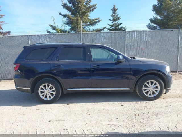 1C4RDJAG3FC870183 Dodge Durango Sxt