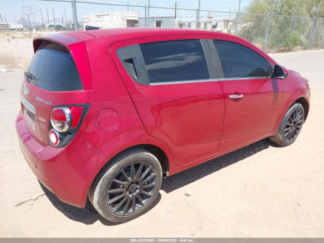 1G1JE6SB8E4117132 Chevrolet Sonic Ltz Auto