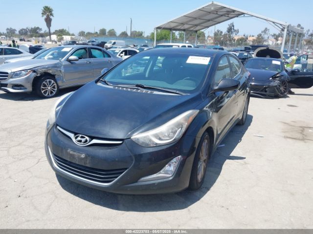 KMHDH4AE9FU261751 Hyundai ELANTRA SE