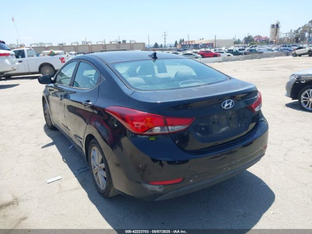 KMHDH4AE9FU261751 Hyundai ELANTRA SE