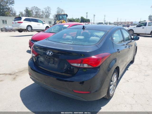 KMHDH4AE9FU261751 Hyundai ELANTRA SE