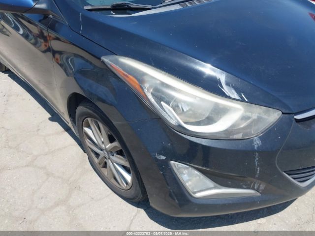KMHDH4AE9FU261751 Hyundai ELANTRA SE