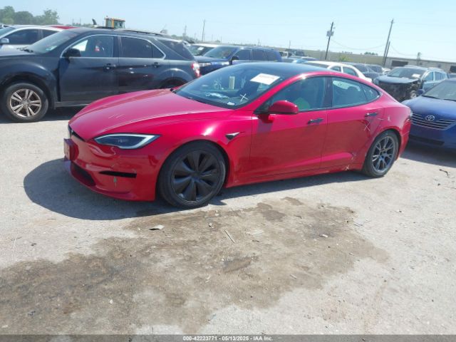 2022 TESLA MODEL S 5YJSA1E55NF491593 Photo 1