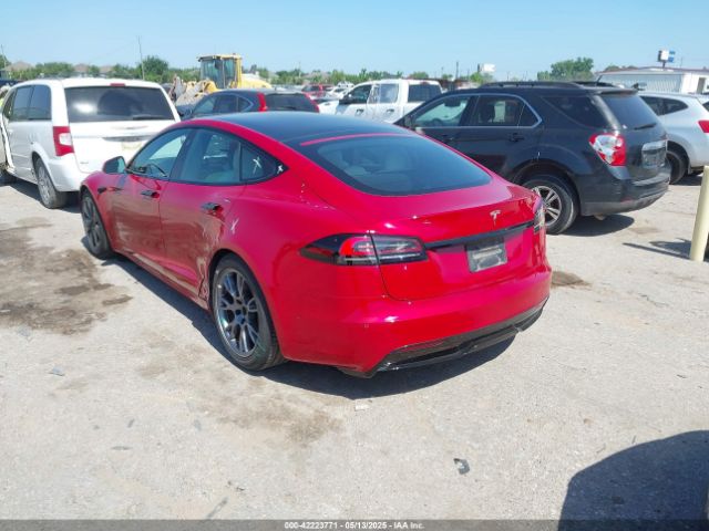 2022 TESLA MODEL S 5YJSA1E55NF491593 Photo 2