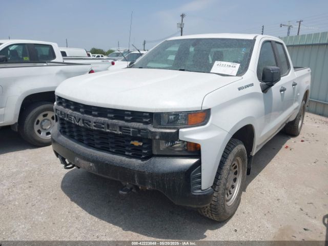 1GCRYAEF4LZ177394 Chevrolet Silverado 1500 4wd Double Cab Standard Bed Wt